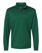 Adidas Men's Ultimate365 Lightweight Quarter-Zip Pullover - Collegiate Green
