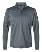 Adidas Men's Ultimate365 Lightweight Quarter-Zip Pullover - Onix