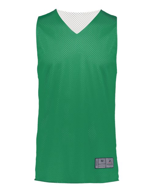 Augusta Sportswear Youth Reversible 2.0 Jersey - Kelly/ White