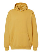 American Apparel Unisex ReFlex Fleece Hoodie Sweatshirt (Part 1 of 2) - Mustard