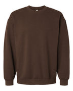 American Apparel Unisex ReFlex Fleece Crewneck Sweatshirt - Brown