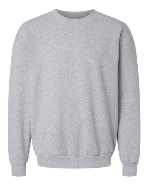 American Apparel Unisex ReFlex Fleece Crewneck Sweatshirt - Heather Grey