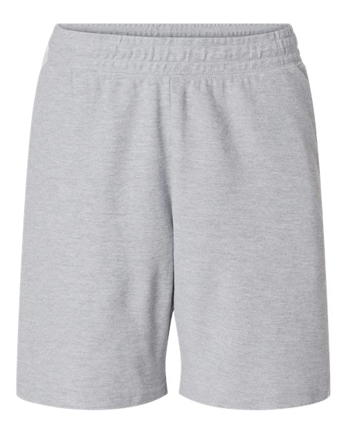 American Apparel Unisex Pique Gym Shorts - Heather Grey