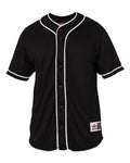 Alleson Athletic Unisex Diamond Jersey - Black/ White