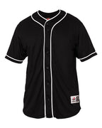 Alleson Athletic Unisex Diamond Jersey - Black/ White