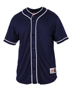 Alleson Athletic Unisex Diamond Jersey - Navy/ White