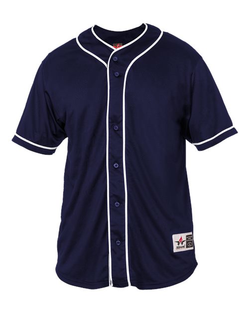 Alleson Athletic Unisex Diamond Jersey - Navy/ White