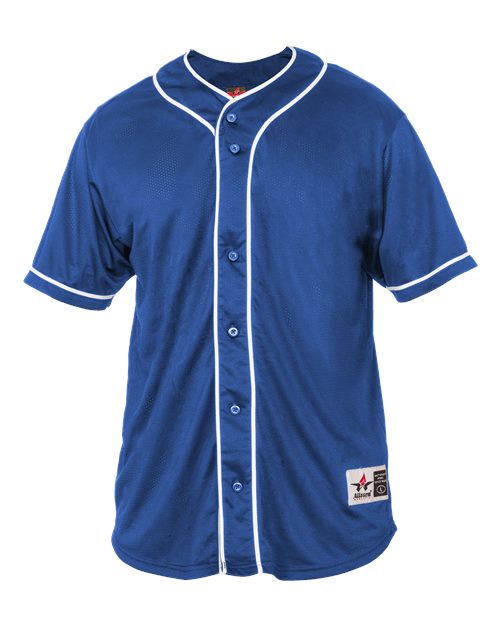 Alleson Athletic Unisex Diamond Jersey - Royal/ White