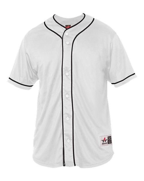 Alleson Athletic Unisex Diamond Jersey - White/ Black