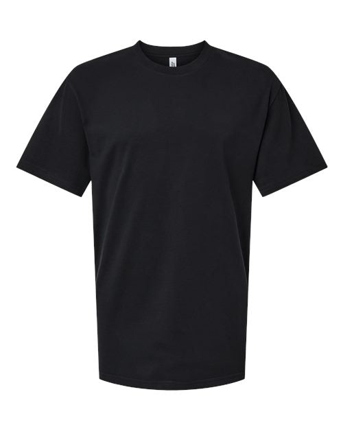 American Apparel Unisex Sueded Tee - Sueded Black