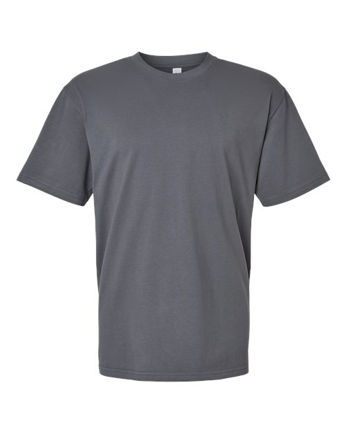 American Apparel Unisex Sueded Tee - Sueded Asphalt