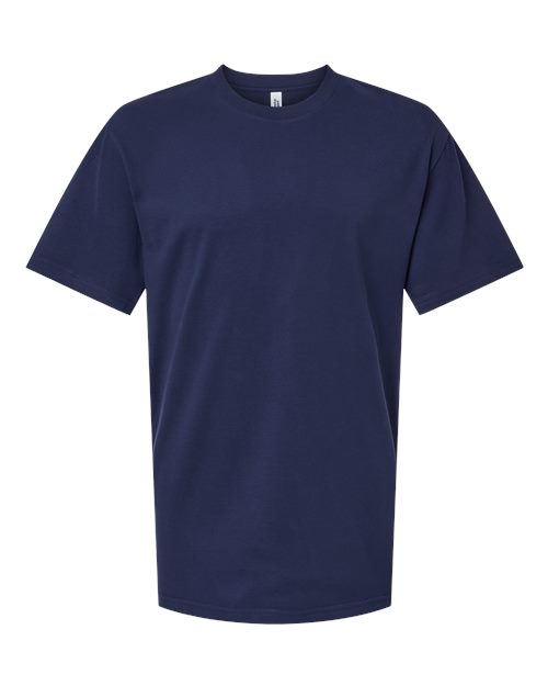American Apparel Unisex Sueded Tee - Sueded Navy