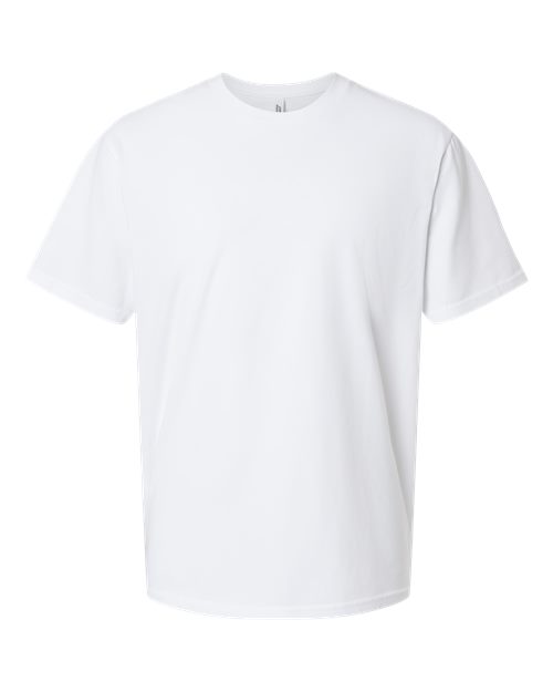 American Apparel Unisex Sueded Tee - Sueded White