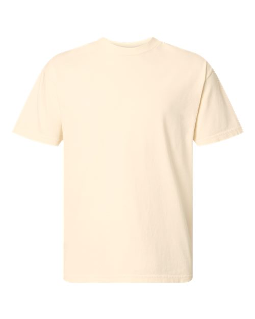 American Apparel Unisex Heavyweight Cotton Garment-Dyed Tee - Faded Cream