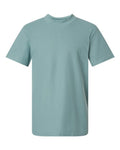 American Apparel Unisex Pique Mock Neck Tee - Arctic
