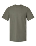American Apparel Unisex Pique Mock Neck Tee - Lieutenant