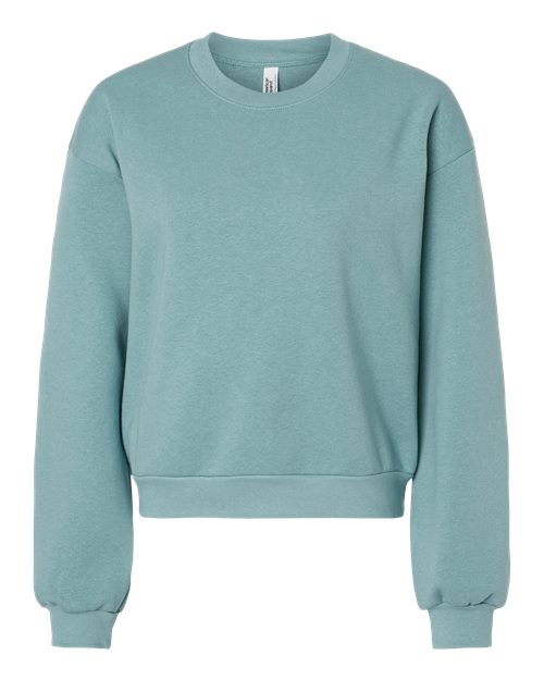 American Apparel Women's ReFlex Fleece Crewneck Sweatshirt - Arctic