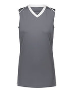 Augusta Sportswear Women's Rover Jersey - Graphite/ White