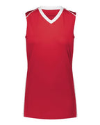 Augusta Sportswear Women's Rover Jersey - Scarlet/ White