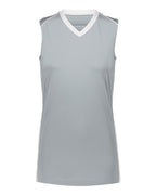 Augusta Sportswear Women's Rover Jersey - Silver/ White