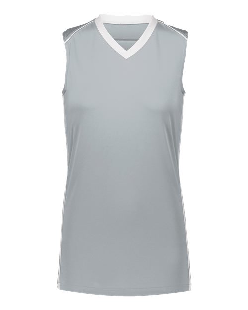 Augusta Sportswear Women's Rover Jersey - Silver/ White