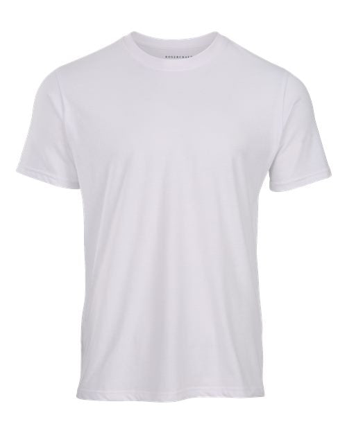 Boxercraft Men's Basic Crew T-Shirt (Part 2 of 2) - White