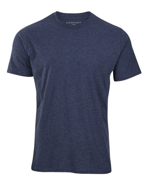 Boxercraft Men's Basic Crew T-Shirt (Part 1 of 2) - Denim