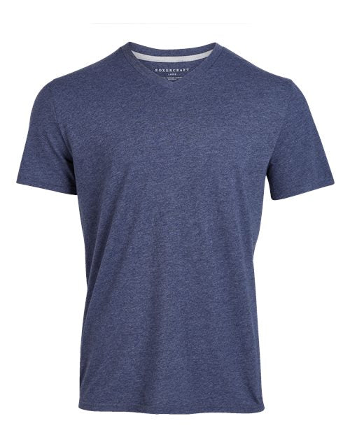 Boxercraft Men's High V-Neck T-Shirt - Denim