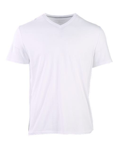 Boxercraft Men's High V-Neck T-Shirt - White