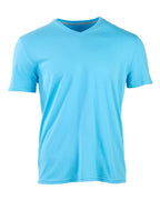 Boxercraft Men's High V-Neck T-Shirt - Pacific Blue