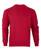 Boxercraft Men's Fleece Crewneck Sweatshirt (Part 1 of 2) - Brick Red