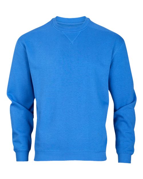 Boxercraft Men's Fleece Crewneck Sweatshirt (Part 1 of 2) - Collegiate Blue
