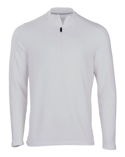 Boxercraft Men's Perfect Quarter-Zip Pullover - White