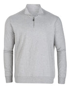 Boxercraft Men's Alumni Quarter-Zip Pullover - Oxford Heather
