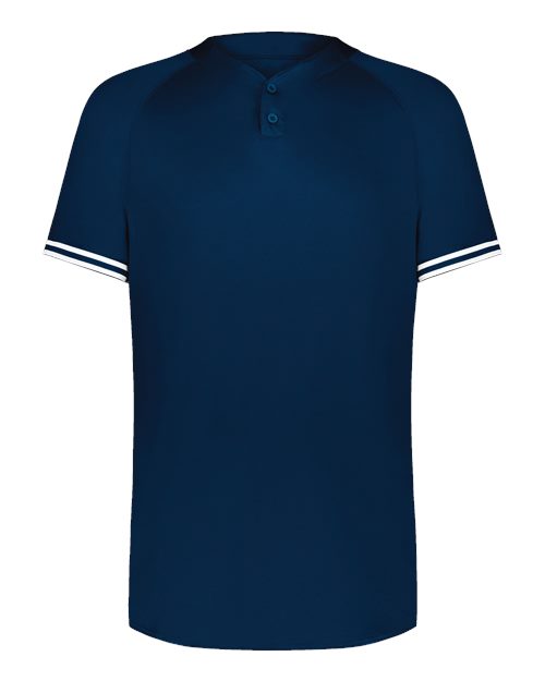 Augusta Sportswear Men's Cutter Henley Jersey (Part 1 of 2) - Navy/ White