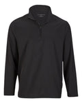 Boxercraft Men's Quarter-Zip Stretch Pullover - Black