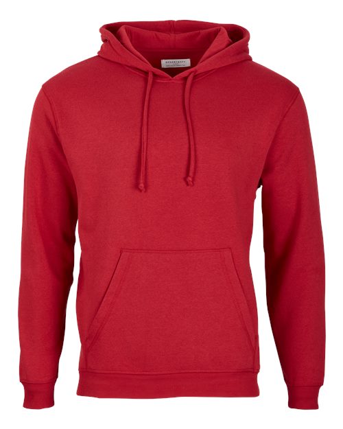 Boxercraft Unisex Fleece Hooded Sweatshirt (Part 1 of 2) - Brick Red