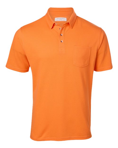 Boxercraft Men's Pique Polo - Mandarin