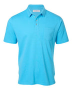 Boxercraft Men's Pique Polo - Pacific Blue