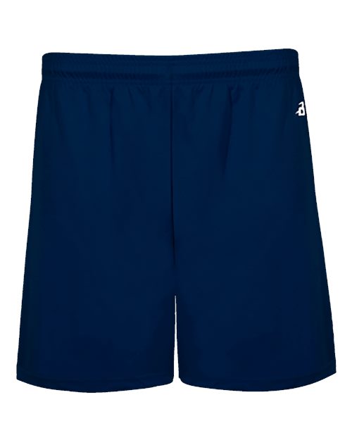 Badger Youth B-Core 4" Pocketed Shorts - Navy
