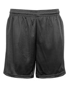 Badger Youth Tricot 4" Mesh Shorts - Graphite
