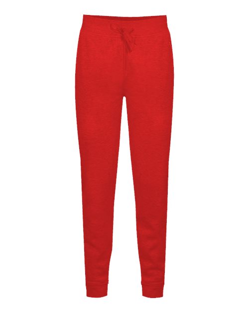 Badger Women’s Sport Athletic Fleece Joggers - Red
