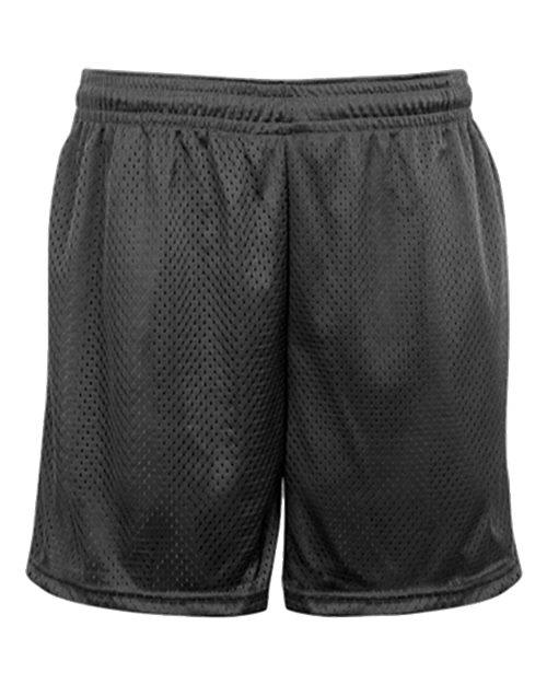 Badger Unisex Tricot Mesh 5" Shorts - Graphite
