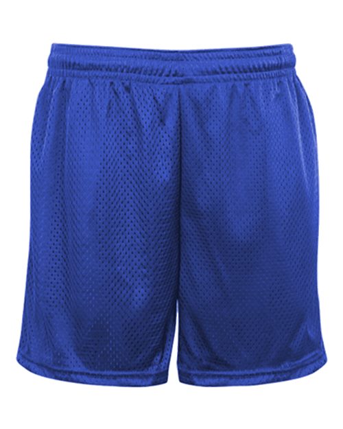 Badger Unisex Tricot Mesh 5" Shorts - Royal