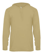 Badger Unisex B-Core Hooded Long Sleeve T-Shirt (Part 2 of 2) - Vegas Gold