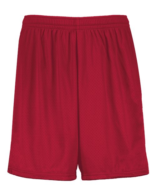 Augusta Sportswear Youth Modified Mesh Shorts - Scarlet
