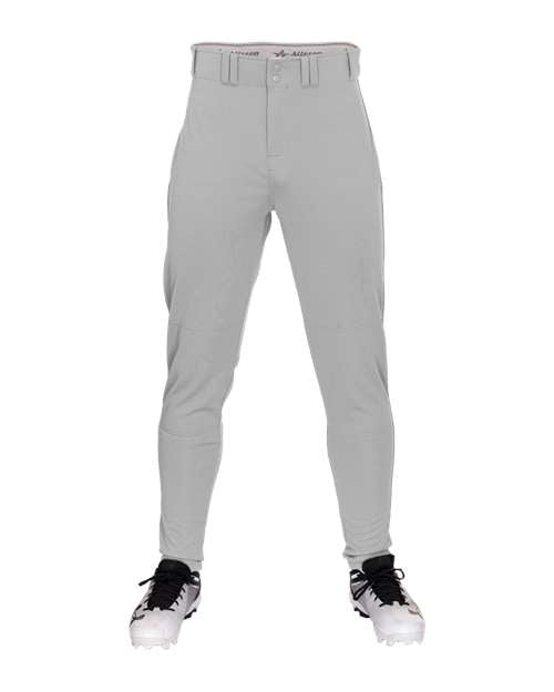 Alleson Athletic Youth Crush Tapered Baseball Pants - Grey
