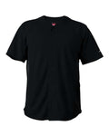 Alleson Athletic Unisex Crush Full Button Baseball Jersey - Black