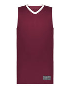 Augusta Sportswear Men's Match-Up Basketball Jersey - Maroon/ White