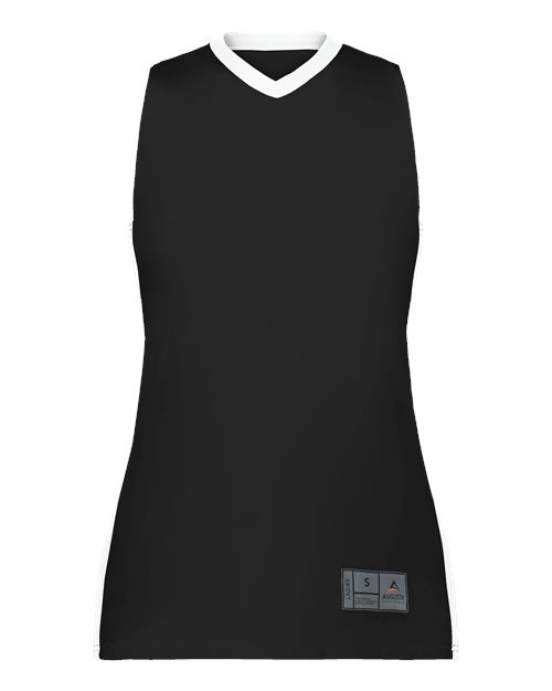 Augusta Sportswear Women's Match-Up Basketball Jersey - Black/ White